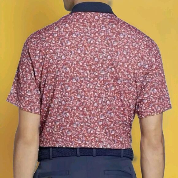 Walter Hagen Perfect 11 Mens Liberty Red Polo Golf Shirt 2XLT NWT Excellent A111 - Picture 3 of 7